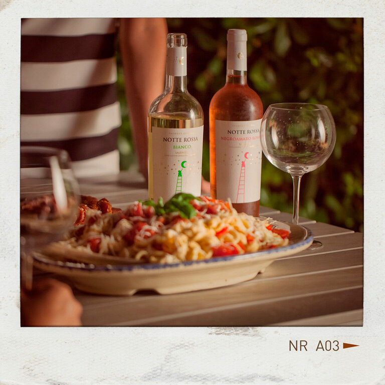 notte rossa vino bianco e rosato