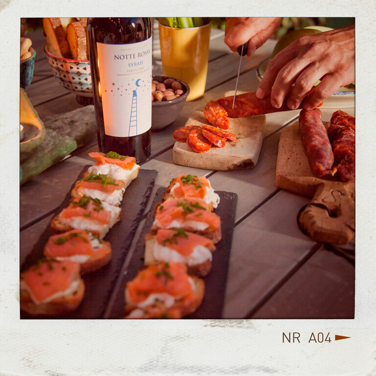 notte rossa vino rosso syrah